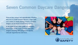 Daycare Center Safety Checklist Daycare Center Safety Checklist