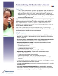 Administering Medication to Children